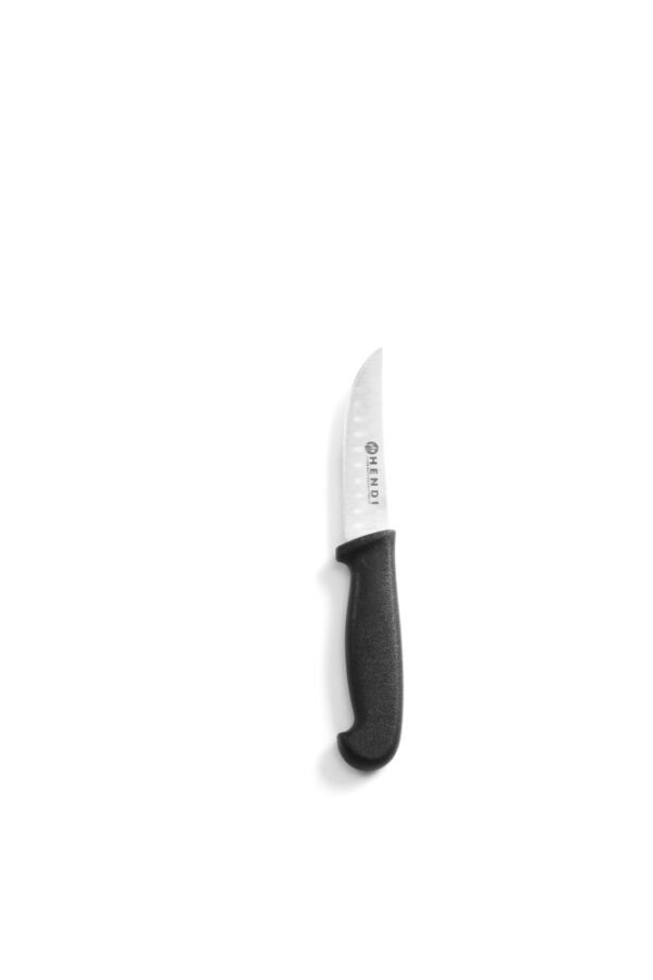 Couteau universel dentelé 100 mm noir