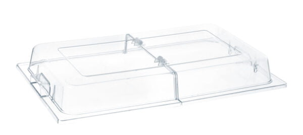 Couvercle de présentation GN 1/1 76 mm escamotable PC