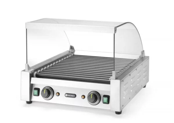 Couvercle en verre grill roulant pour saucisses 268704