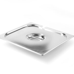 Couvercle Gastronorm inox 1/2 Kitchen Line avec ouverture