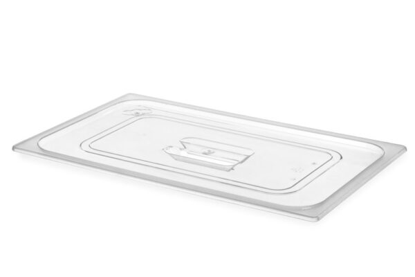 Couvercle Gastronorm s/ouv 1/3 polycarbonate transparent