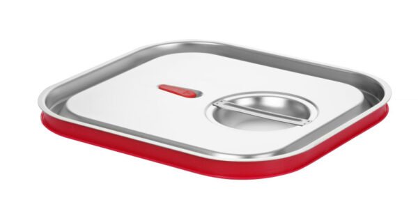 Couvercle gastronorme bord en silicone 2/3 Kitchen- Budget Line – Image 2