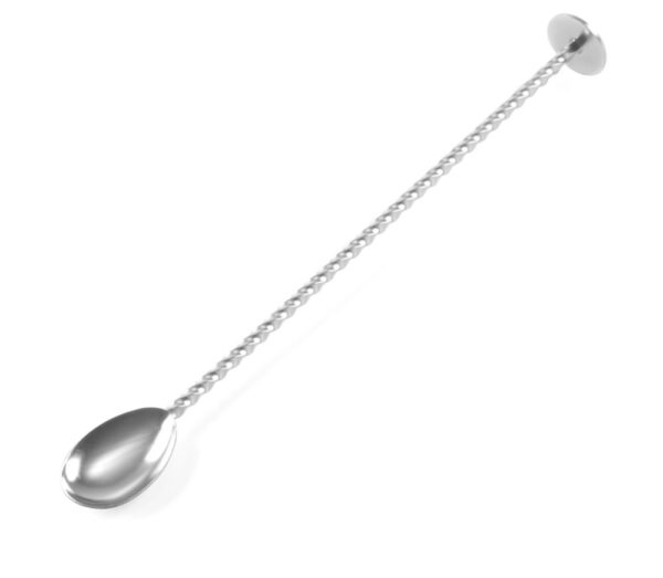 Cuillère de bar inox muddler 25 mm - cuillère 5 ml