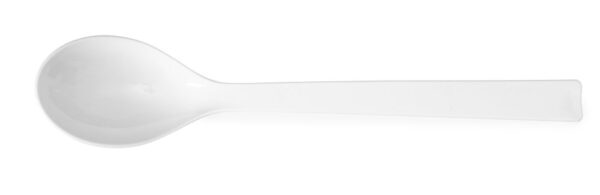 Cuillère à salade 335 mm plastique SAN noir