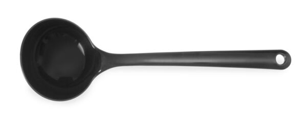 Cuillère à sauce 235 mm mélamine blanc – Image 3