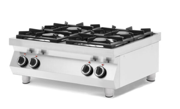Cuisinière à gaz Kitchen Line 4 feux, Table de cuisson