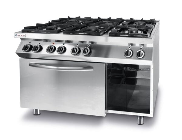 Cuisiniére Kitchen Line 6feux - convection - GN 1/1
