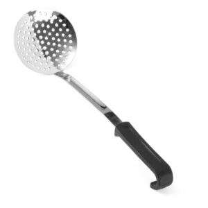Écumoire rond inox avec manche en PP 370 mm