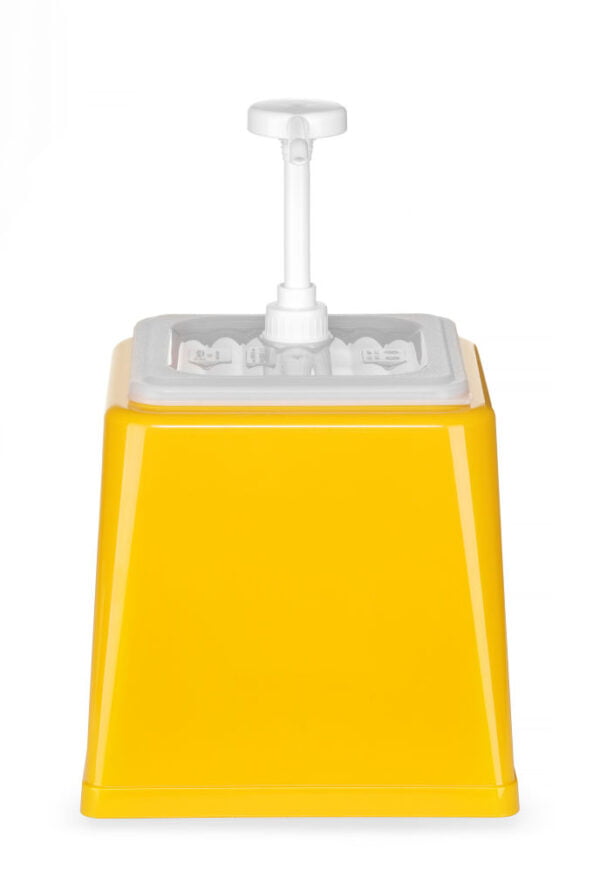 Distributeur de sauces rouge 2,5 l GN 1/6 200 mm – Image 3