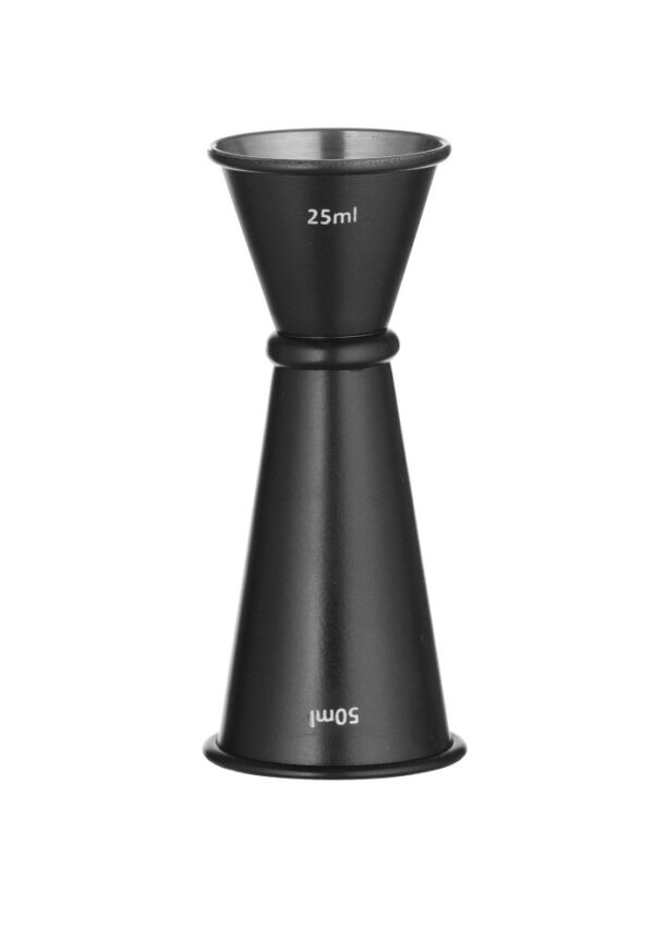 Doseur noir avec anneau 25 + 50 ml – Image 2