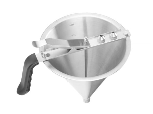 Entonnoir de dosage inox 1,5 l Profi Line 190x220 mm – Image 3