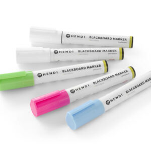 Feutres à craie 6 mm 2xblanc rose jaune bronze