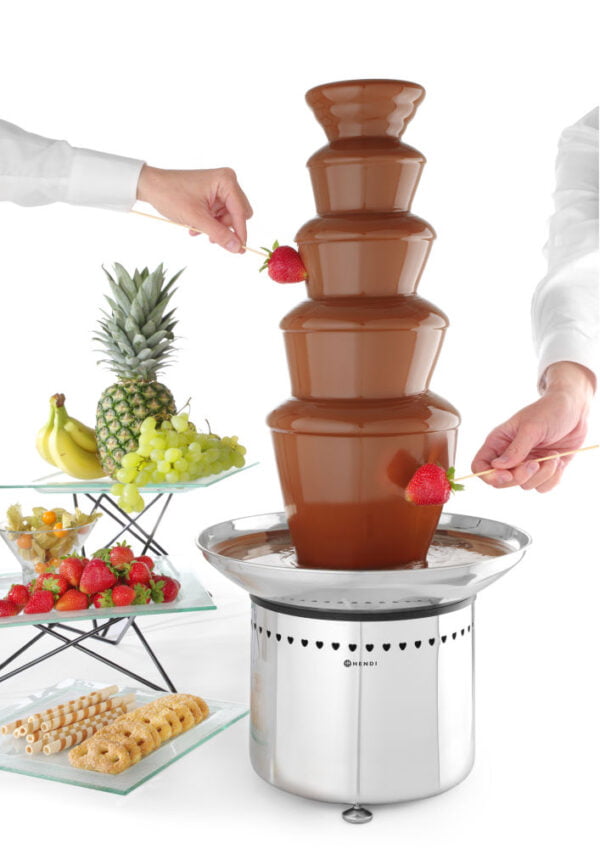 Fontaine à chocolat 5 niveaux inox 230V 265W – Image 4