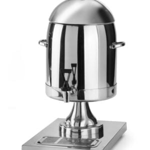 Fontaine de lait inox avec colonne à glaçons 10,5 l