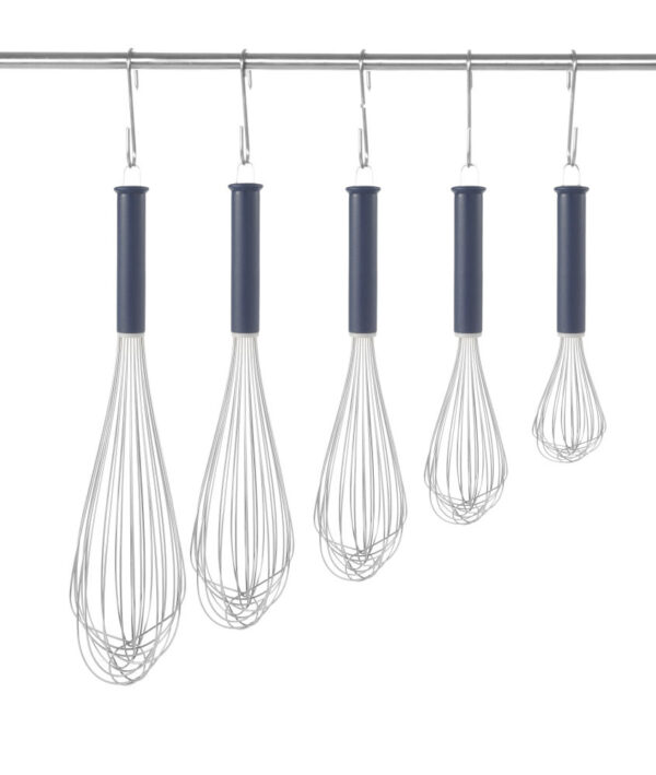 Fouet piano 12 fils 350 mm avec manche en PP