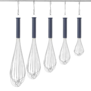 Fouet piano 12 fils 400 mm avec manche en PP