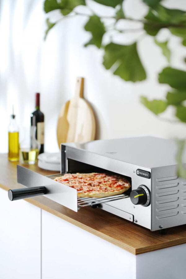 Four à pizza inox 480x420x195 mm 230V 1450W – Image 3