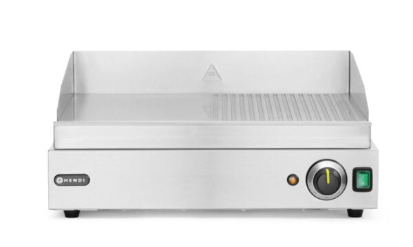 Grill 1/2 lisse 1/2 rainuré 380x550x240mm 230V 2400W – Image 3