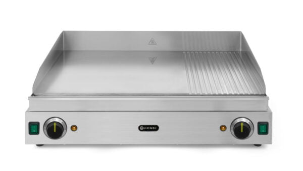 Grill 2/3 lisse 1/3 rainuré 460x720x240 mm 230V 3500W – Image 2