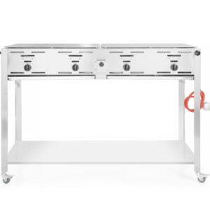 Grill-Master Quattro avec un étagère et roues