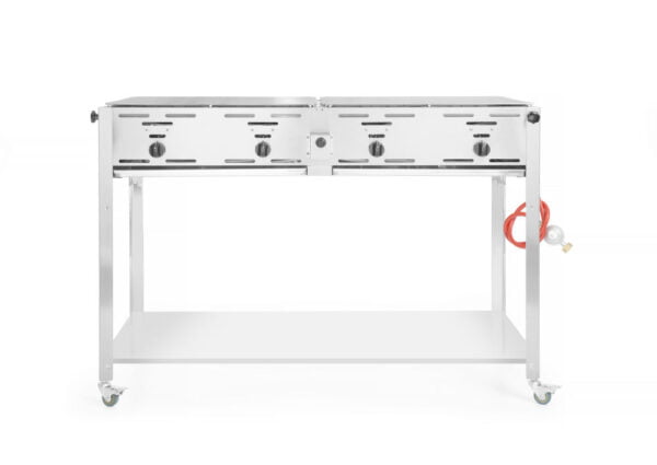 Grill-Master Quattro avec un étagère et roues