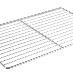Grille chromé 600x400 mm barres verticales