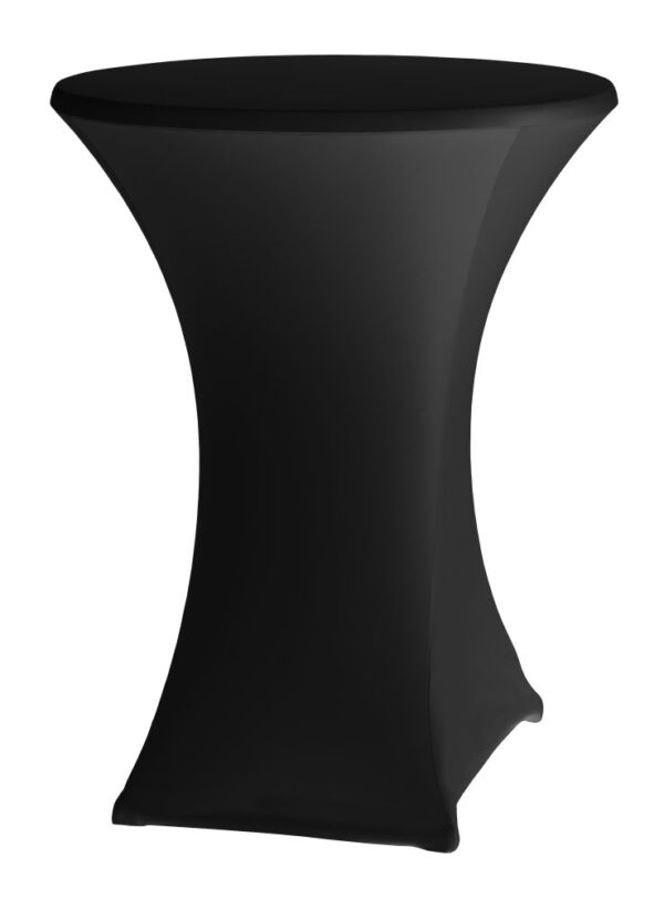 Housse pour table haute noir - 810521 810538