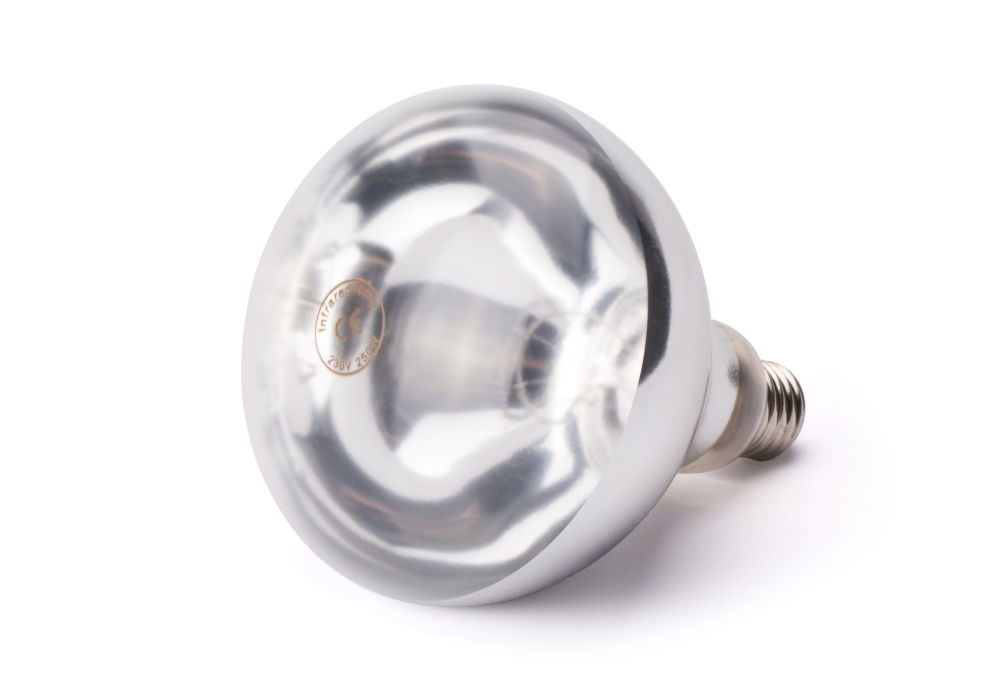 Lampe chauffante infrarouge blanc 250W
