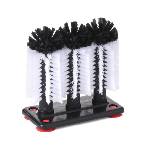 Lave-verres 3 pcs 18 cm complet plastique