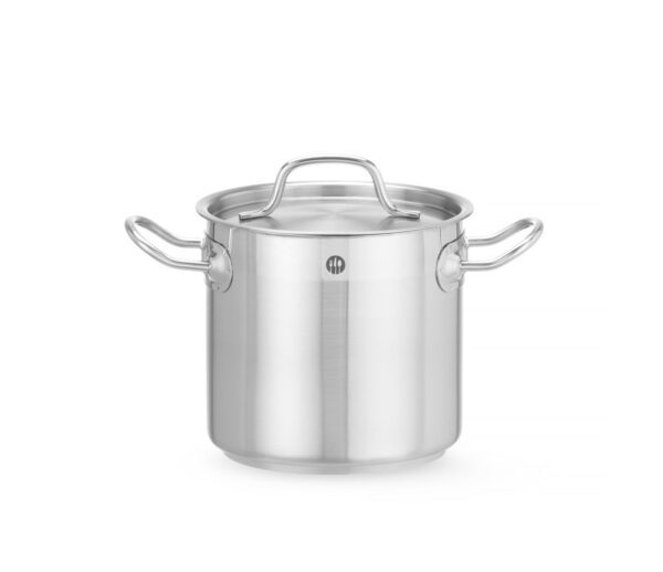 Marmite a/couvercle 16x15,0 cm 3,0 ltr inox fond sandwich – Image 3