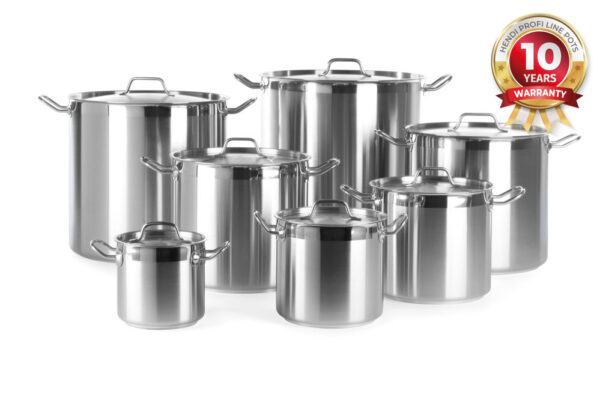 Marmite a/couvercle 32x27,0 cm 24 l inox fond sandwich