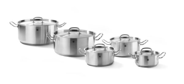 Marmite avec couvercle inox 4,9 l 240x110 mm Kitchen Line