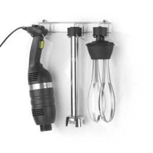 Mixeur plongeur vitesse réglable avec fouet et support mural 230V 350W