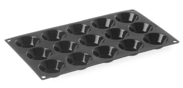 Moule en silicone 15 Tartalette 50x17 mm