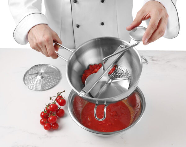 Moulin à légumes inox 400x215x175 mm – Image 2