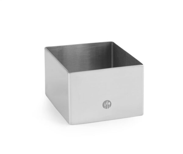 Nonette inox carré 80x80x45 mm – Image 3