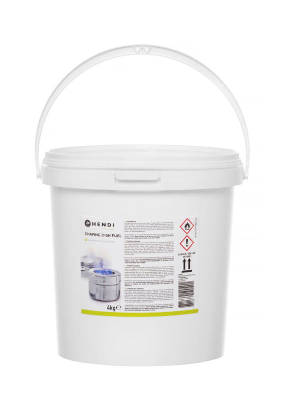 Pâte combustible - seau 4 kg éthanol Hendi