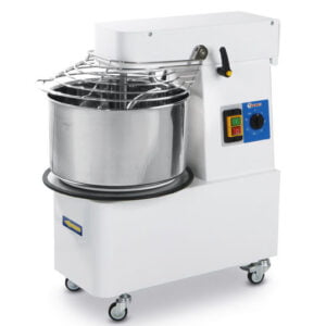 Pétrin à spirale 17 kg 20 l cuve amovible 400V 750W
