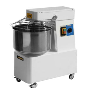 Pétrin à spirale 25 kg 32 l cuve fixe 400V 1100W