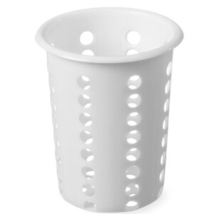Panier à couvert 97x137 mm PP blanc