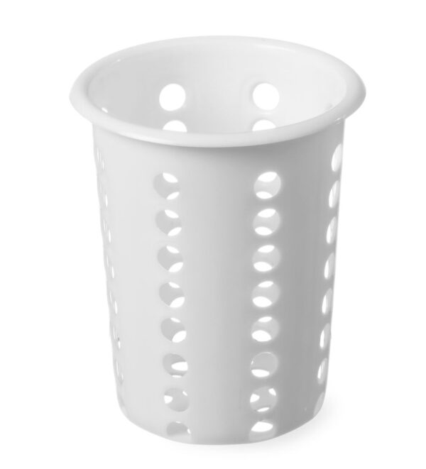 Panier à couvert 97x137 mm PP blanc