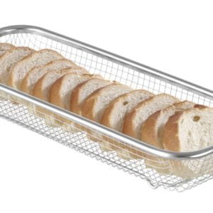 Panier de service inox 310x125x55 mm