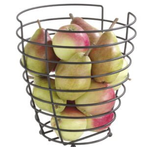 Panier à fruits noir 230x250 mm