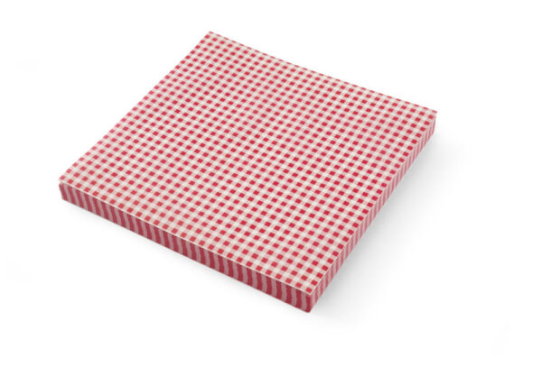 Serviettes  motif chef aliments 306x305 mm – Image 2