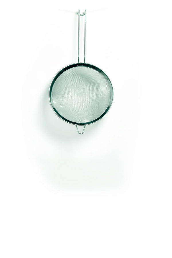 Passoire à herbes et épices inox maille fine 100x255 mm