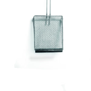 Pelle à frites inox double grillage 335x175 mm