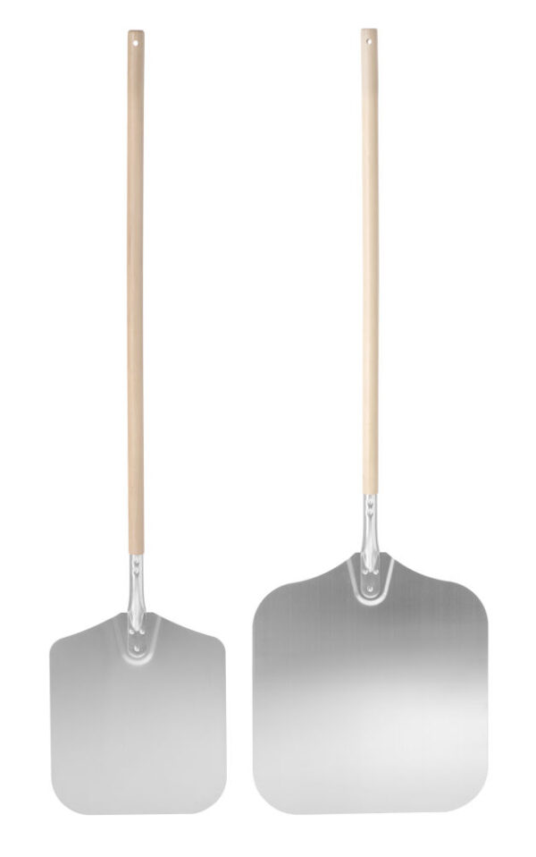 Pelle à pizza al. avec manche en bois 1320x355 mm