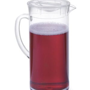 Pichet à jus de fruit droit 2 l SAN 120x250 mm