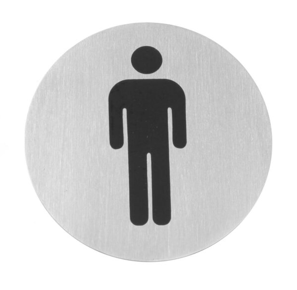 Pictogramme Portables éteint inox 75 mm – Image 2