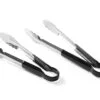 Pince de service 250 mm inox poignée PVC noir